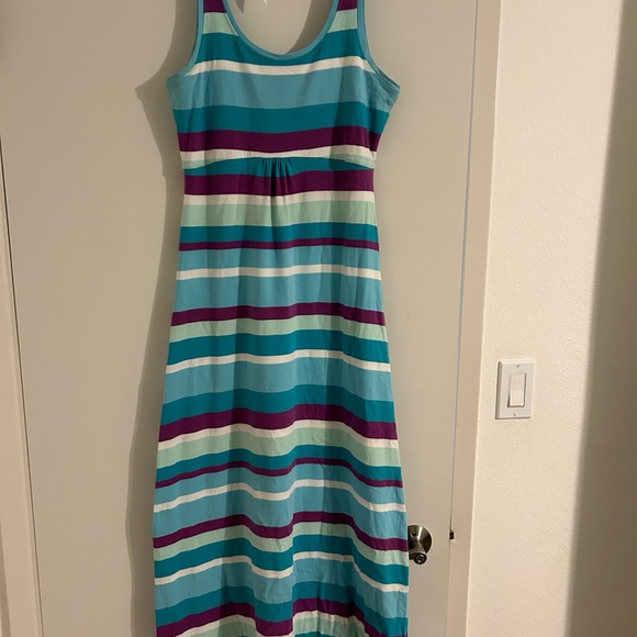 SOFT, cotton knit Columbia Maxi dress. Super comfortable, travels well. - Picture 3 of 5